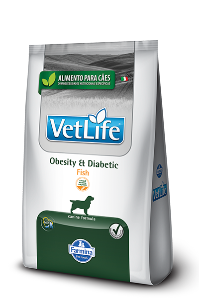VET LIFE CANINE OBESITY/DIAB FISH 2KG